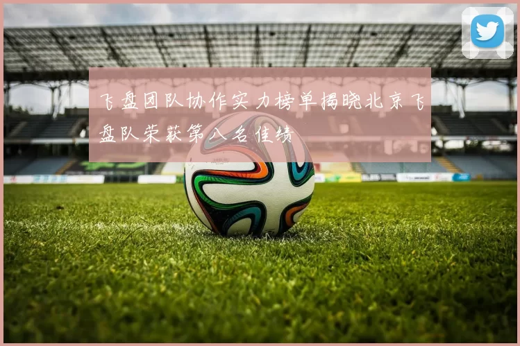 飞盘团队协作实力榜单揭晓北京飞盘队荣获第八名佳绩