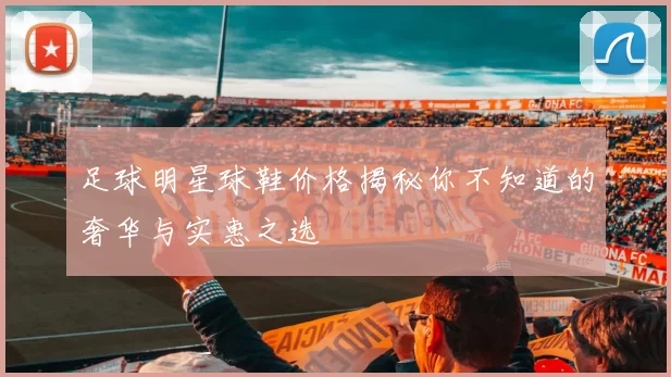 足球明星球鞋价格揭秘你不知道的奢华与实惠之选